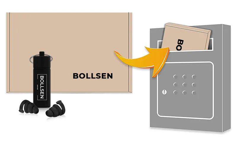 Consegna Bollsen alla cassetta della posta