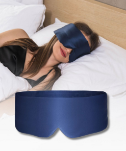 Donna con Deep Sleep Mask e Maschera Esposta